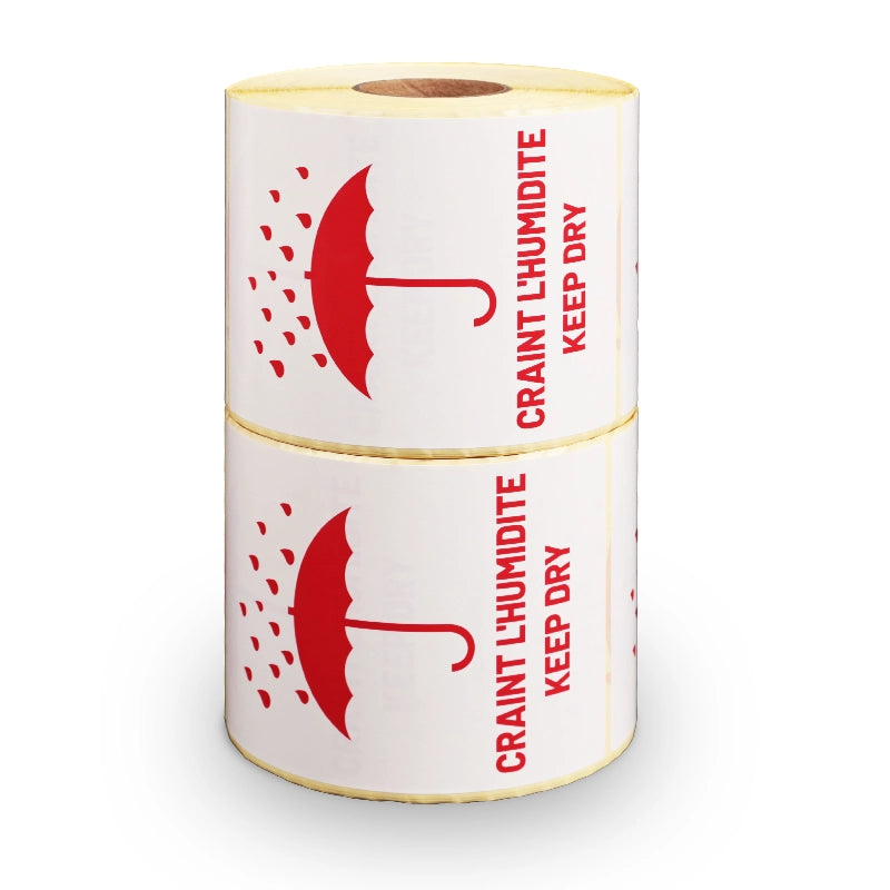 Étiquette d'expédition avec précautions d'usage Frenal（带有注意事项）