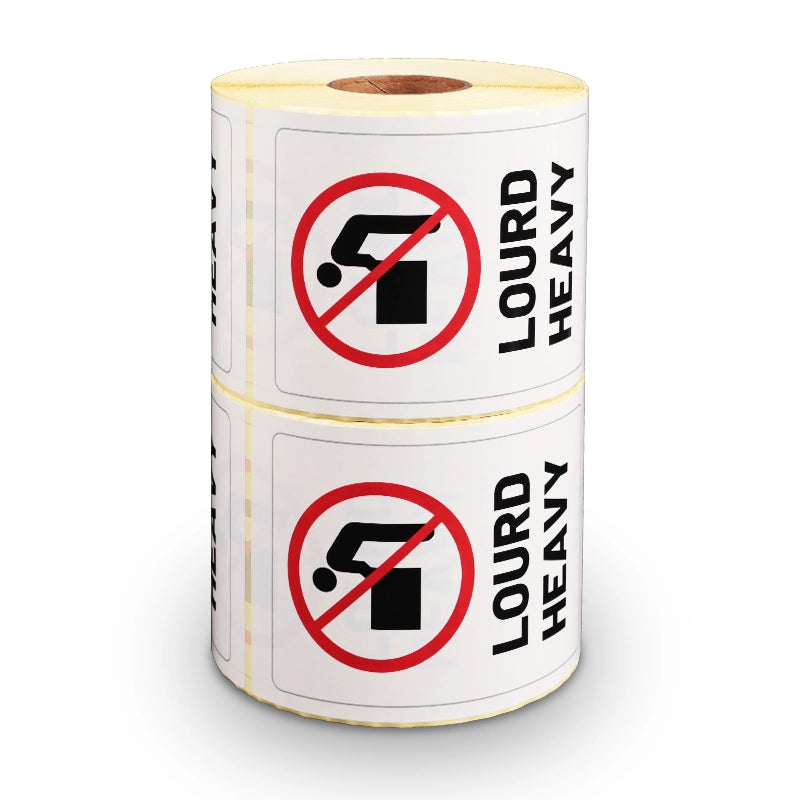 Étiquette d'expédition avec précautions d'usage Frenal（带有注意事项）