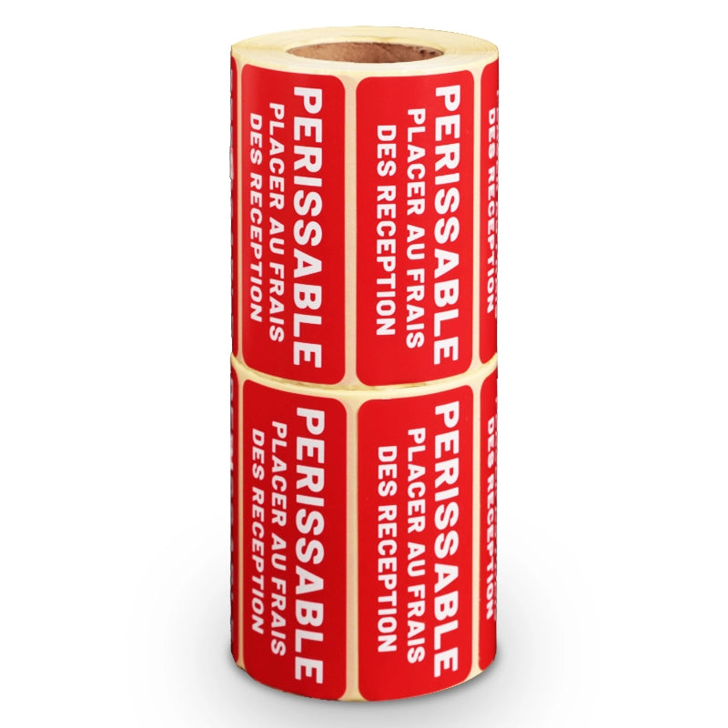 Étiquette d’expédition Périssable Frenal（易腐烂）