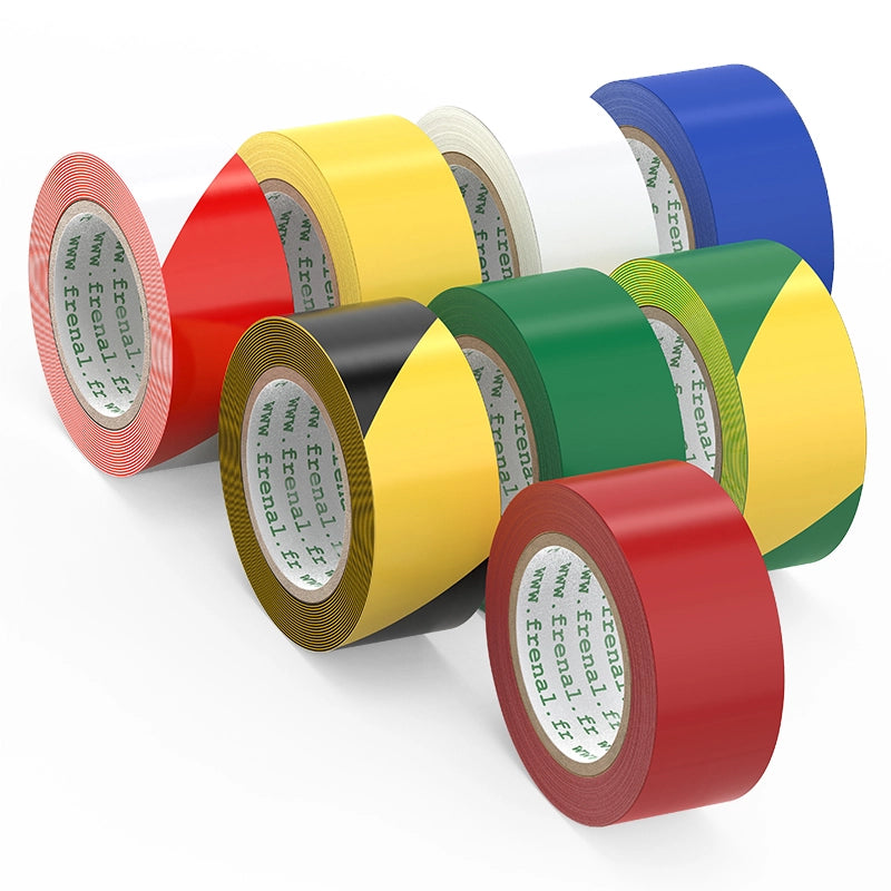 Ruban de marquage d'avertissement en PVC Frenal
